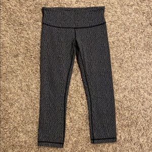 Lululemon Wunder Under Crop